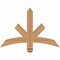 Ekena Millwork Alberta Smooth Timber Gable Bracket, Western Red Cedar, 36"W x 24"H x 3 1/2"D x 3 1/2"F, 16/12 Pitch GBW036X24X0404ALB00SWR - alternate 1